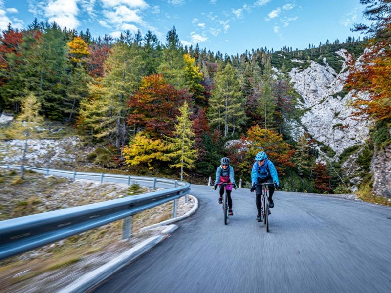 bike in autumn colors