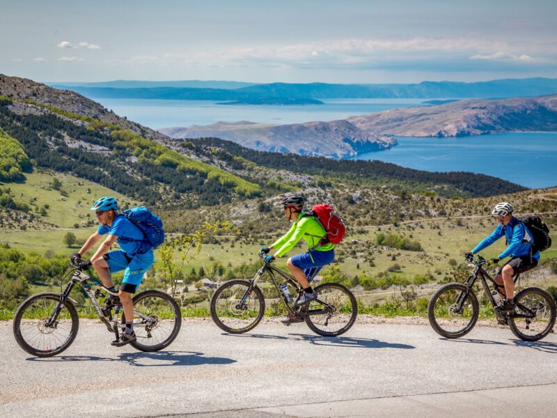 Best MTB tours in Croatia with Adriatic views