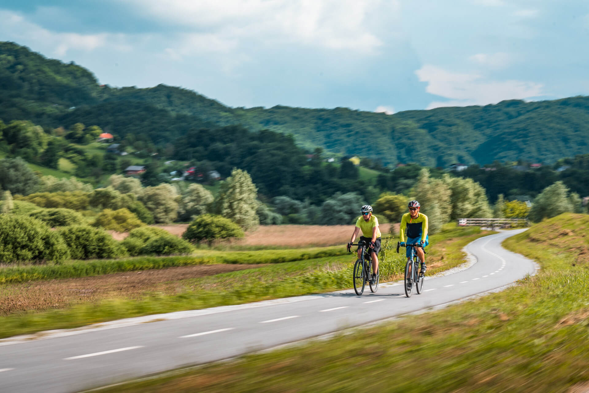 Cycling the Slovenia green gourmet route