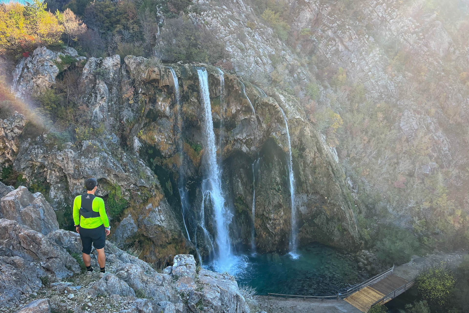 Krčič Waterfall in Knin, Croatia.